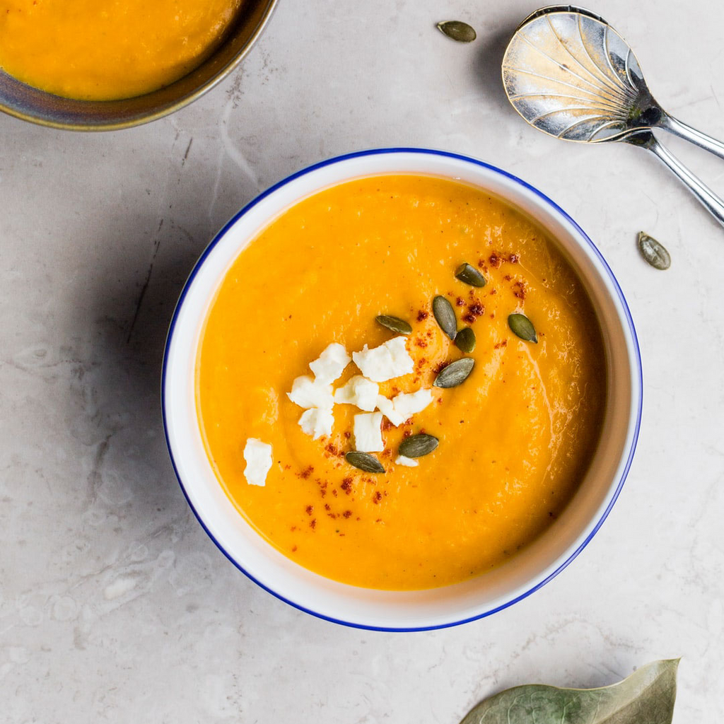 Carrot Coconut Curry Soup - Real Meals 