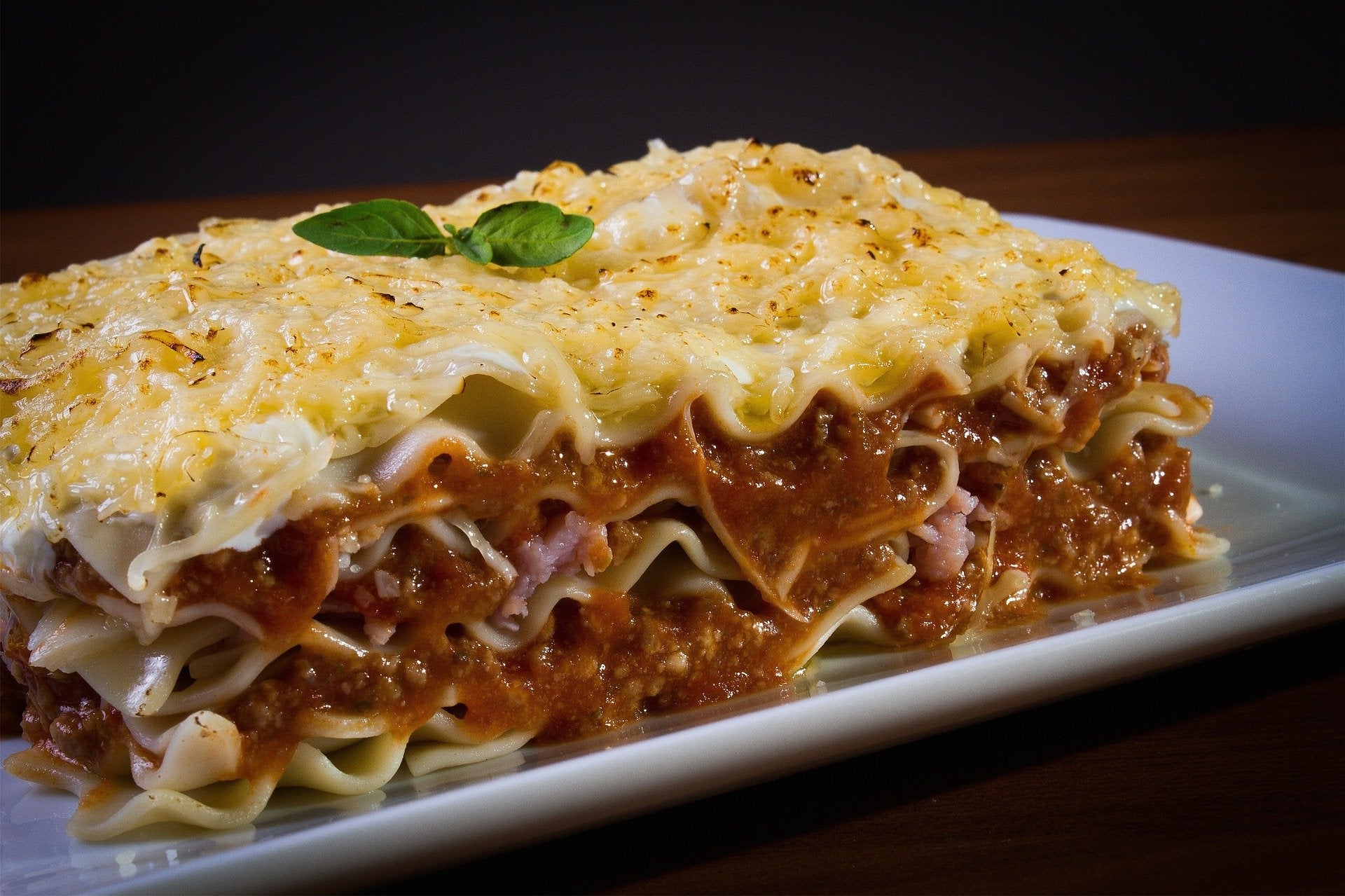 Gluten Friendly Beefy Lasagna - Real Meals 
