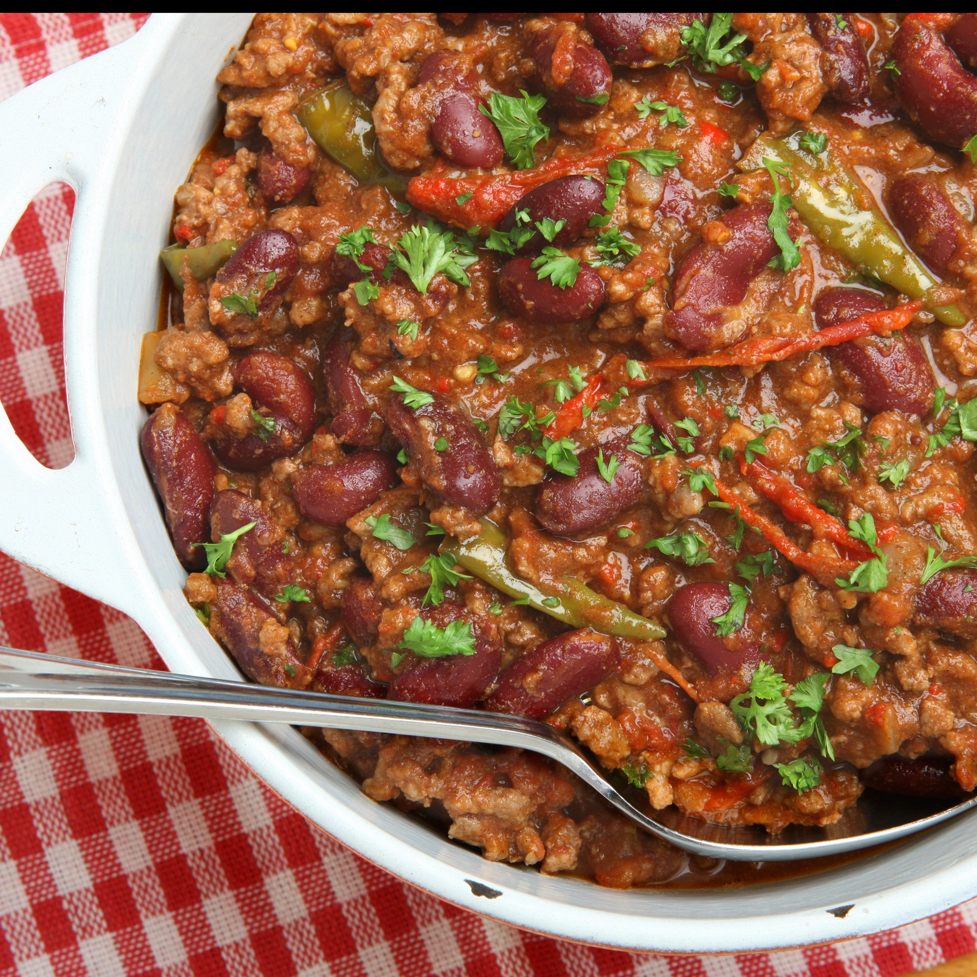 3 Bean Beefy Chilli - Real Meals 